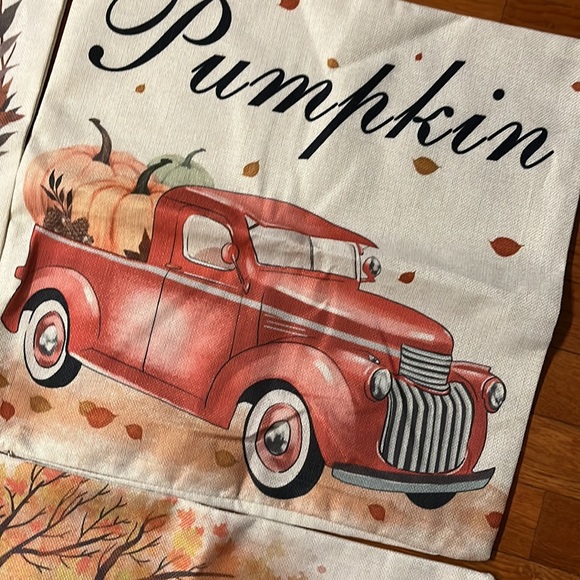 Brand New Fall Pillow Covers Set of 4 SOLD - Picture 3 of 6